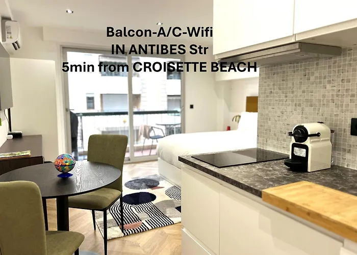 Studio Moderne 5 Mn Plages Croisette A0B191